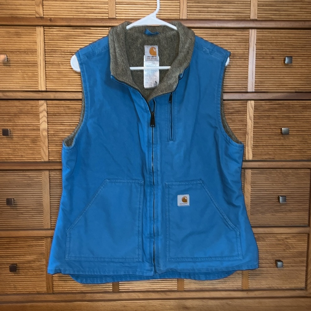 CARHARTT DUCK MOCK NECK VEST